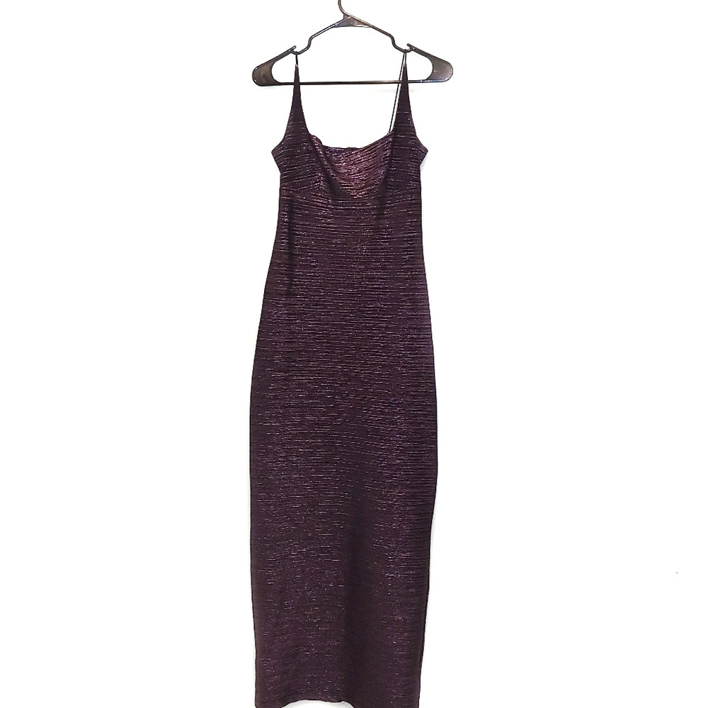 Vintage Metallic Formal Dress